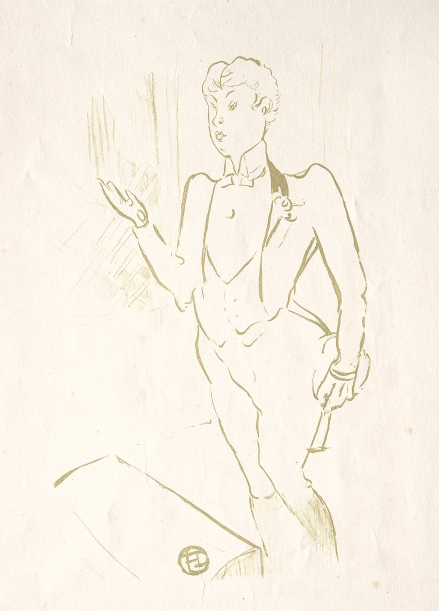Mary Hamilton, 1893. de Henri de Toulouse Lautrec