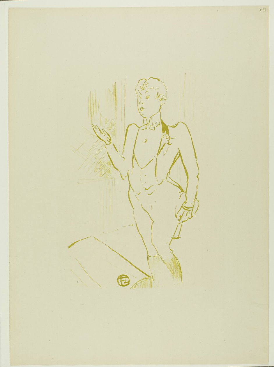 Mary Hamilton, de Le Café-Concert de Henri de Toulouse Lautrec