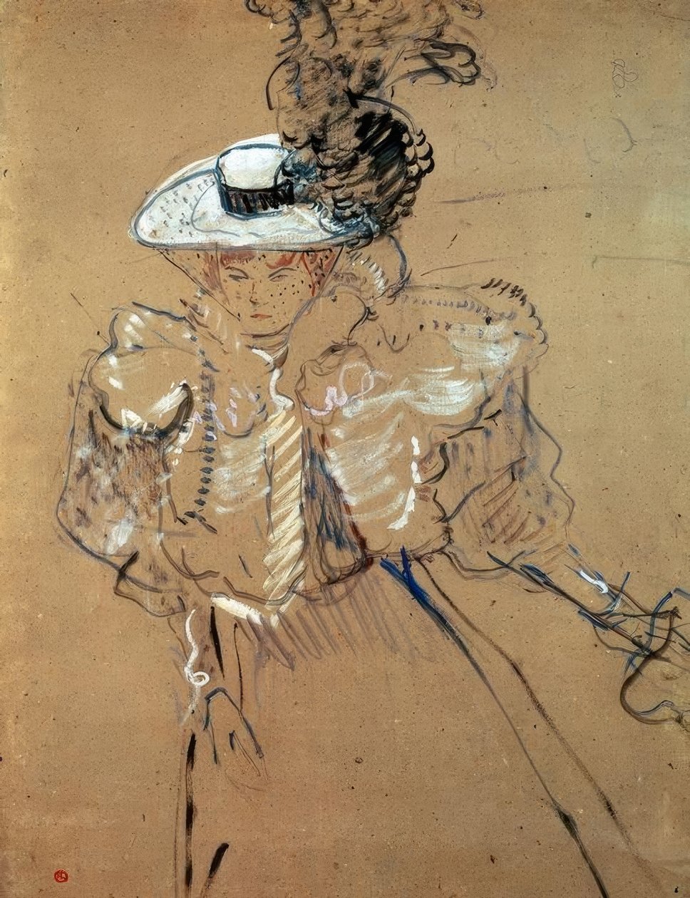 Urso de pelúcia Natanson de Henri de Toulouse Lautrec