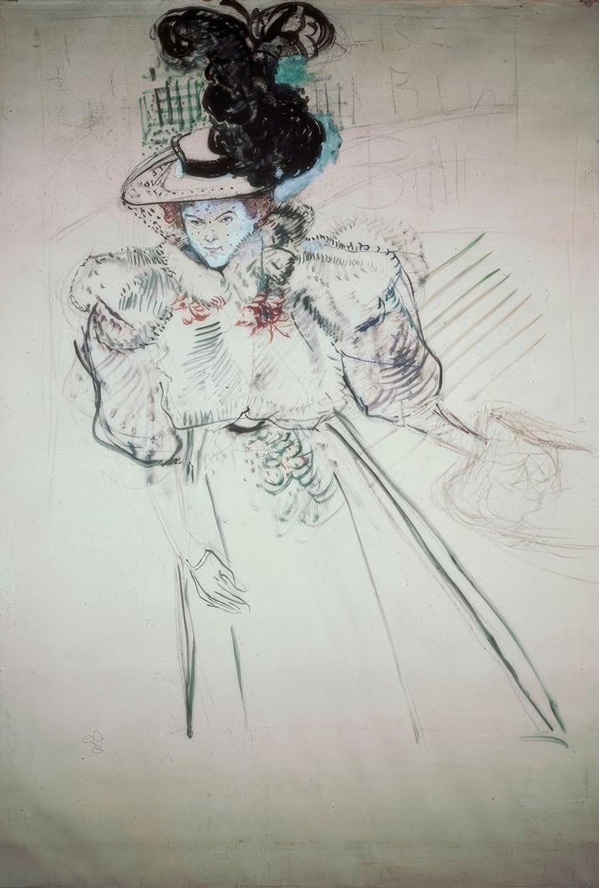 Urso de pelúcia Natanson de Henri de Toulouse Lautrec