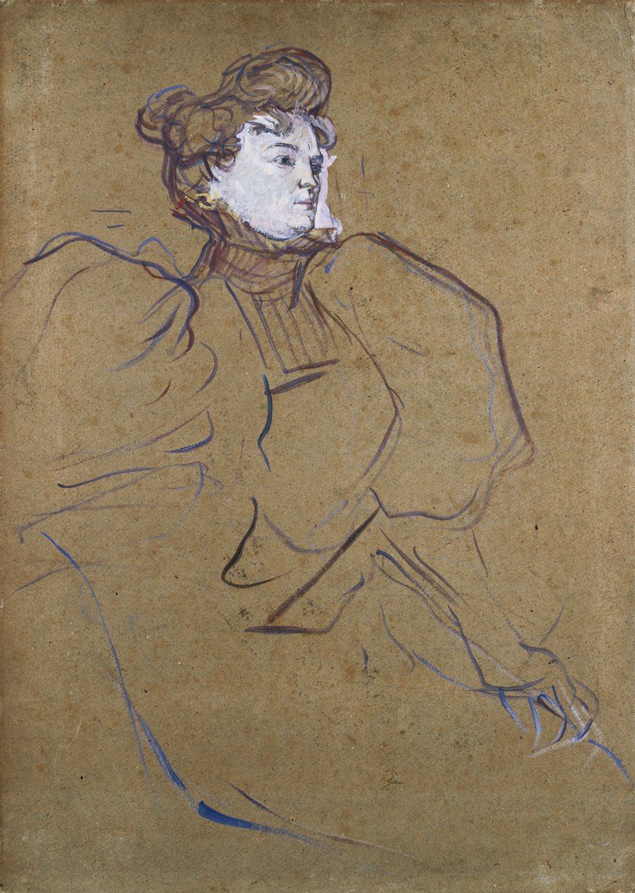 Misia Natanson, C. 1897 de Henri de Toulouse Lautrec