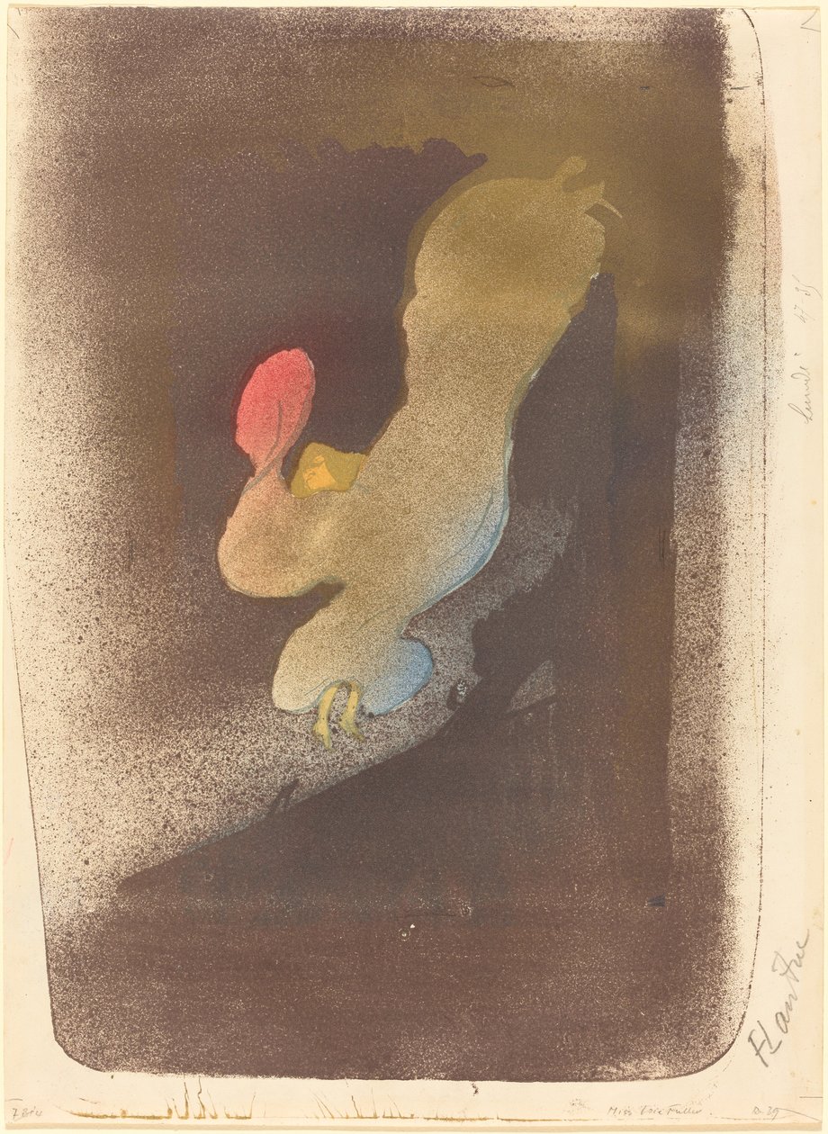 Senhorita Loïe Fuller de Henri de Toulouse Lautrec