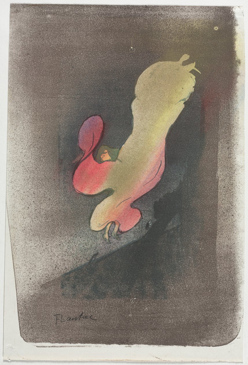 Senhorita Loïe Fuller de Henri de Toulouse Lautrec