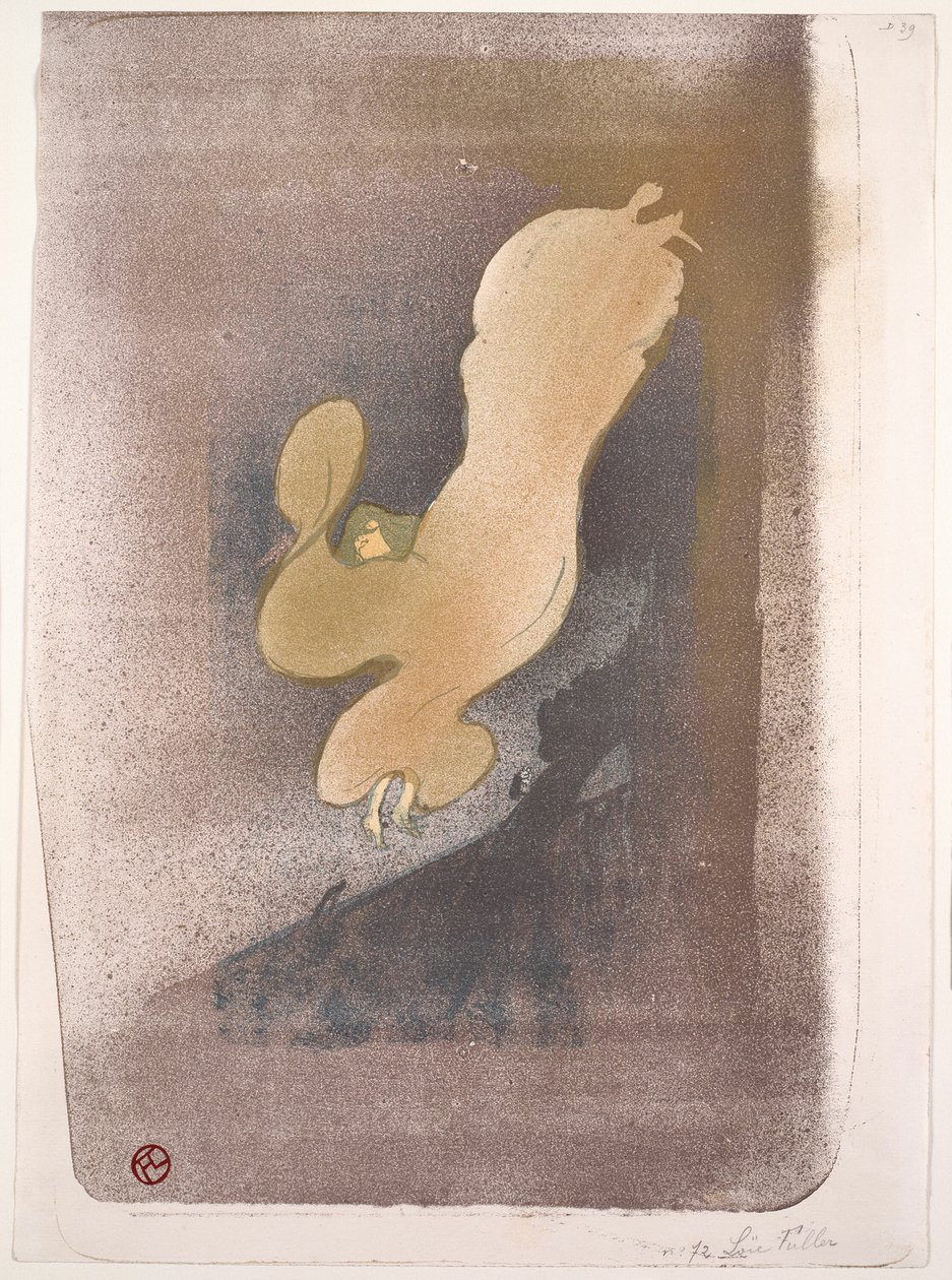 Senhorita Loïe Fuller de Henri de Toulouse Lautrec