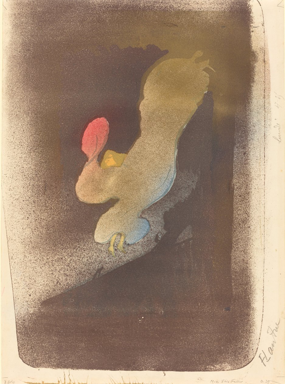 Senhorita Loïe Fuller, 1893. de Henri de Toulouse Lautrec