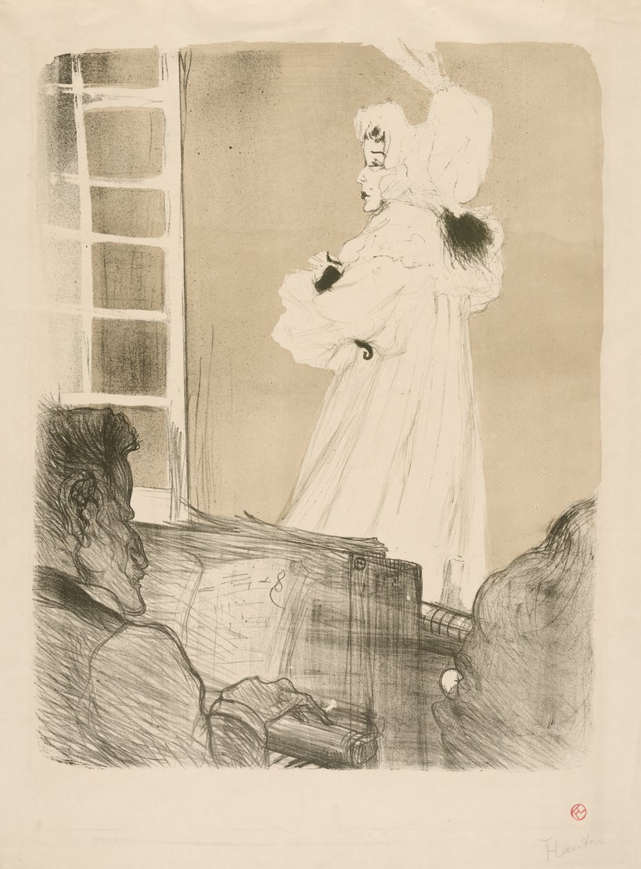 Senhorita May Belfort de Henri de Toulouse Lautrec