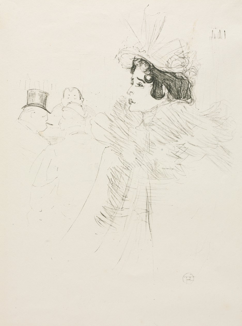 Senhorita May Belfort de Henri de Toulouse Lautrec