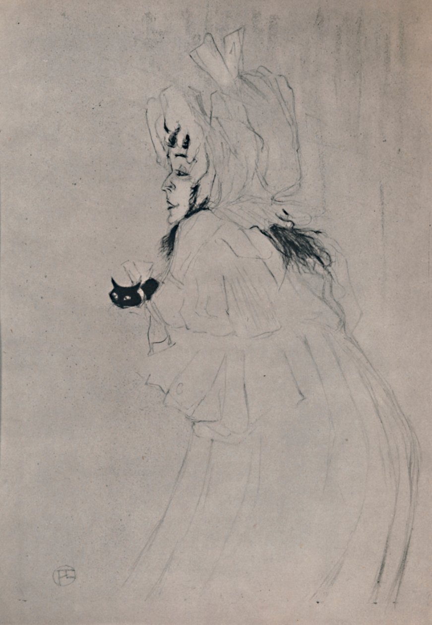 May Belfort Welcoming, c.1895, 1946. de Henri de Toulouse Lautrec