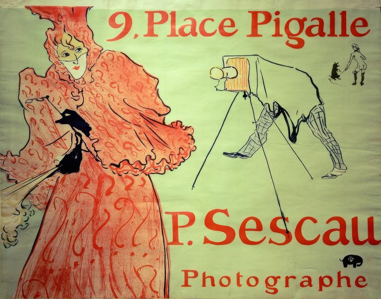 P.Sescau - Fotógrafo de Henri de Toulouse Lautrec