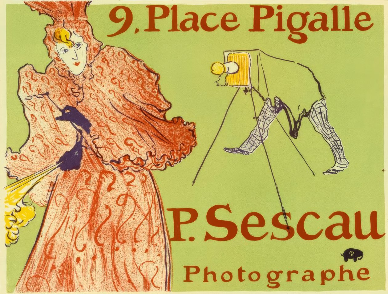 P.Sescau - Fotografia de Henri de Toulouse Lautrec