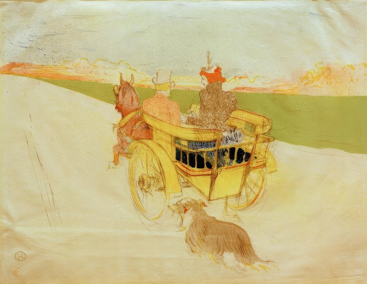 Parte da campanha de Henri de Toulouse Lautrec