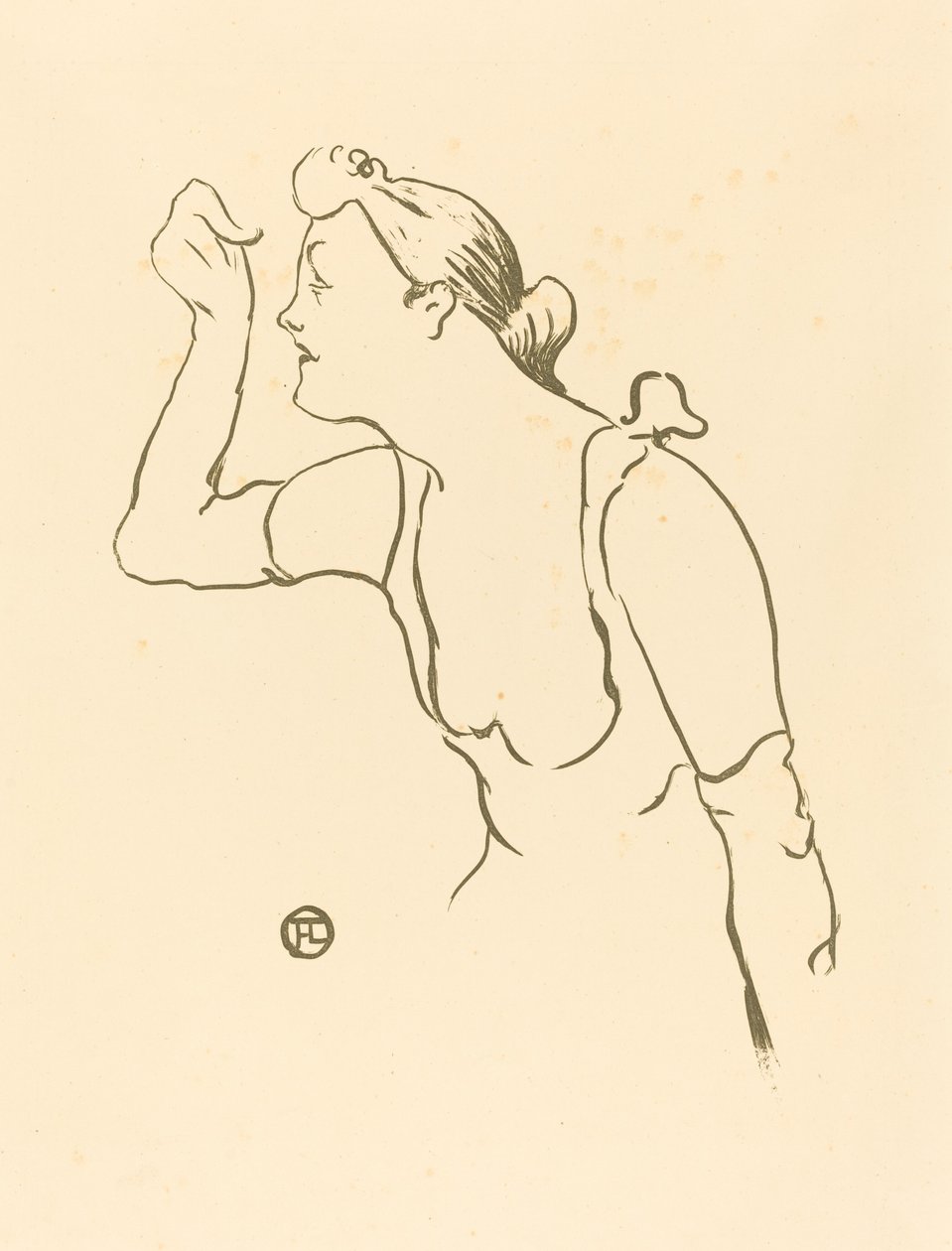 Paula Brébion de Henri de Toulouse Lautrec