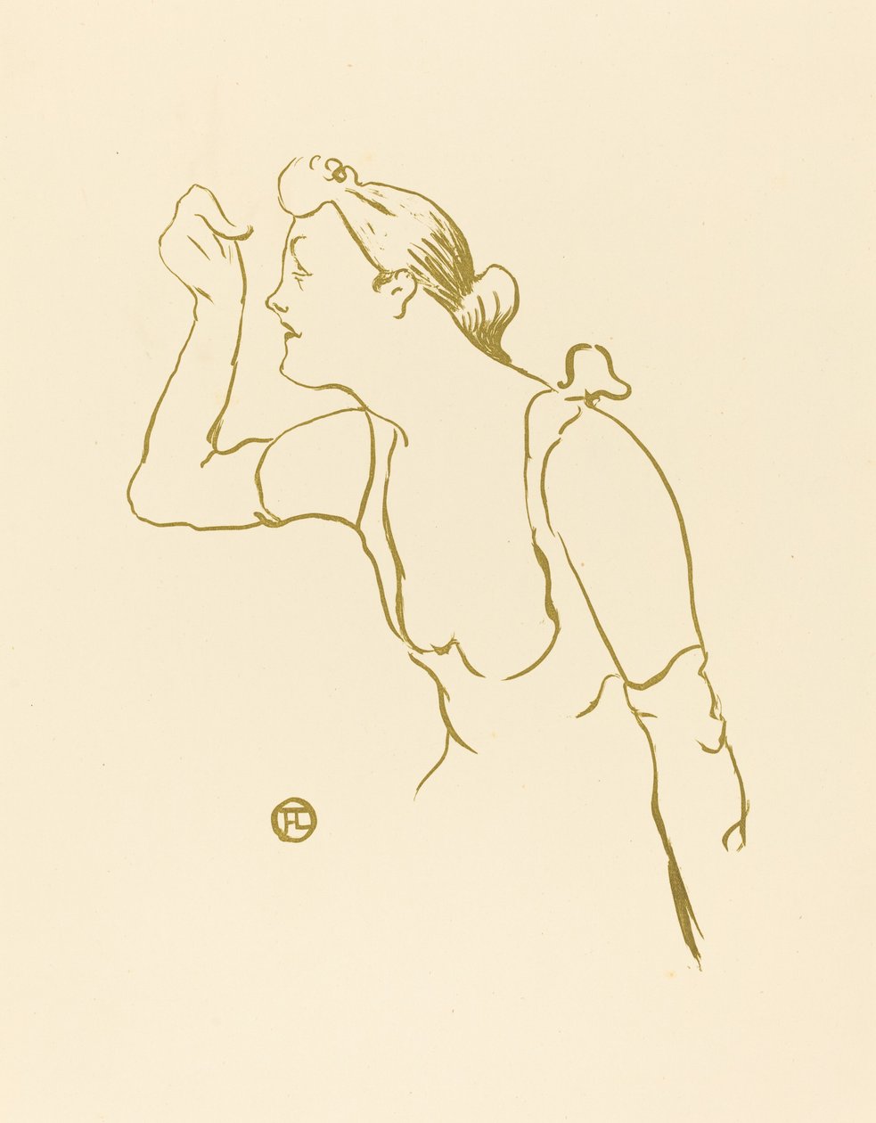 Paula Brebion, 1893. de Henri de Toulouse Lautrec