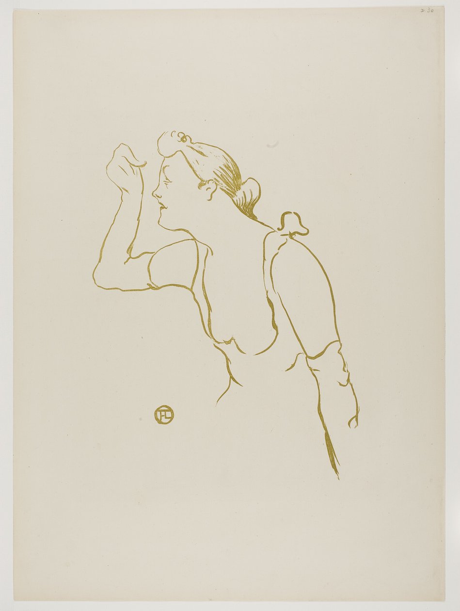 Paula Brébion, de Le Café-Concert de Henri de Toulouse Lautrec