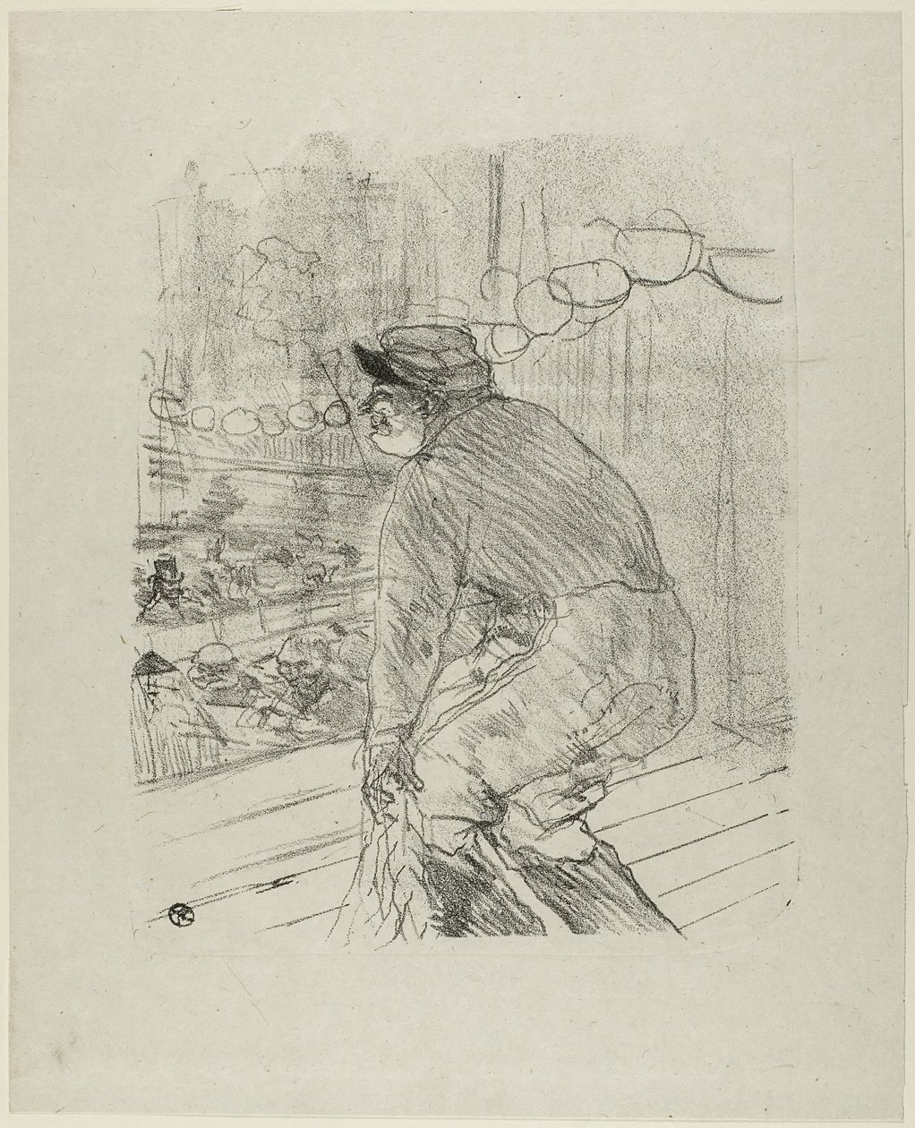 Polin, de Litografias de Treize de Henri de Toulouse Lautrec