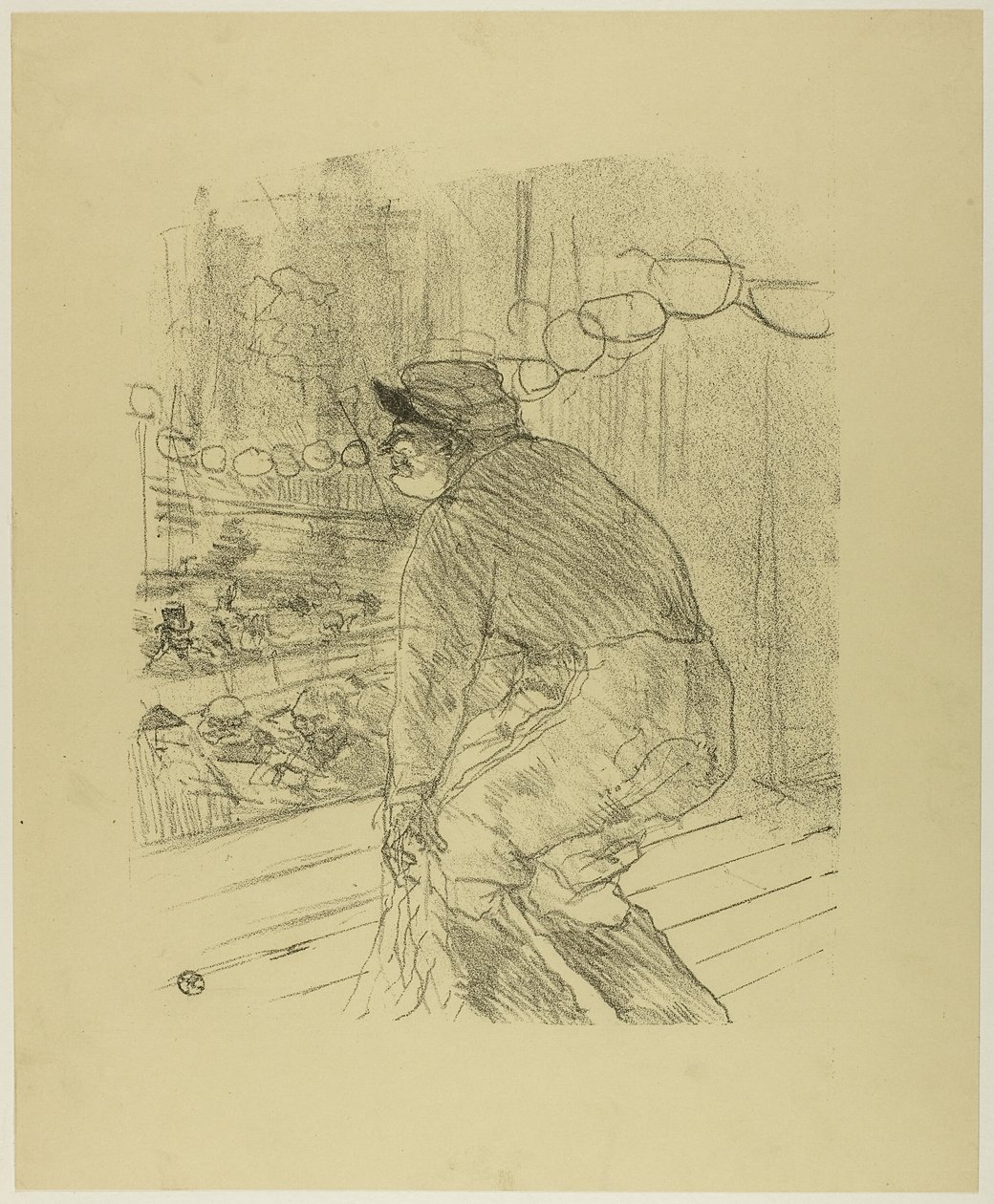 Polin, de Litografias de Treize de Henri de Toulouse Lautrec