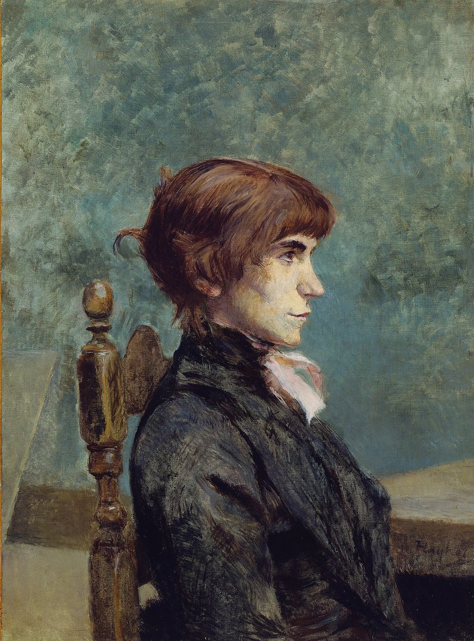 Retrato de Jeanne Wenz de Henri de Toulouse Lautrec