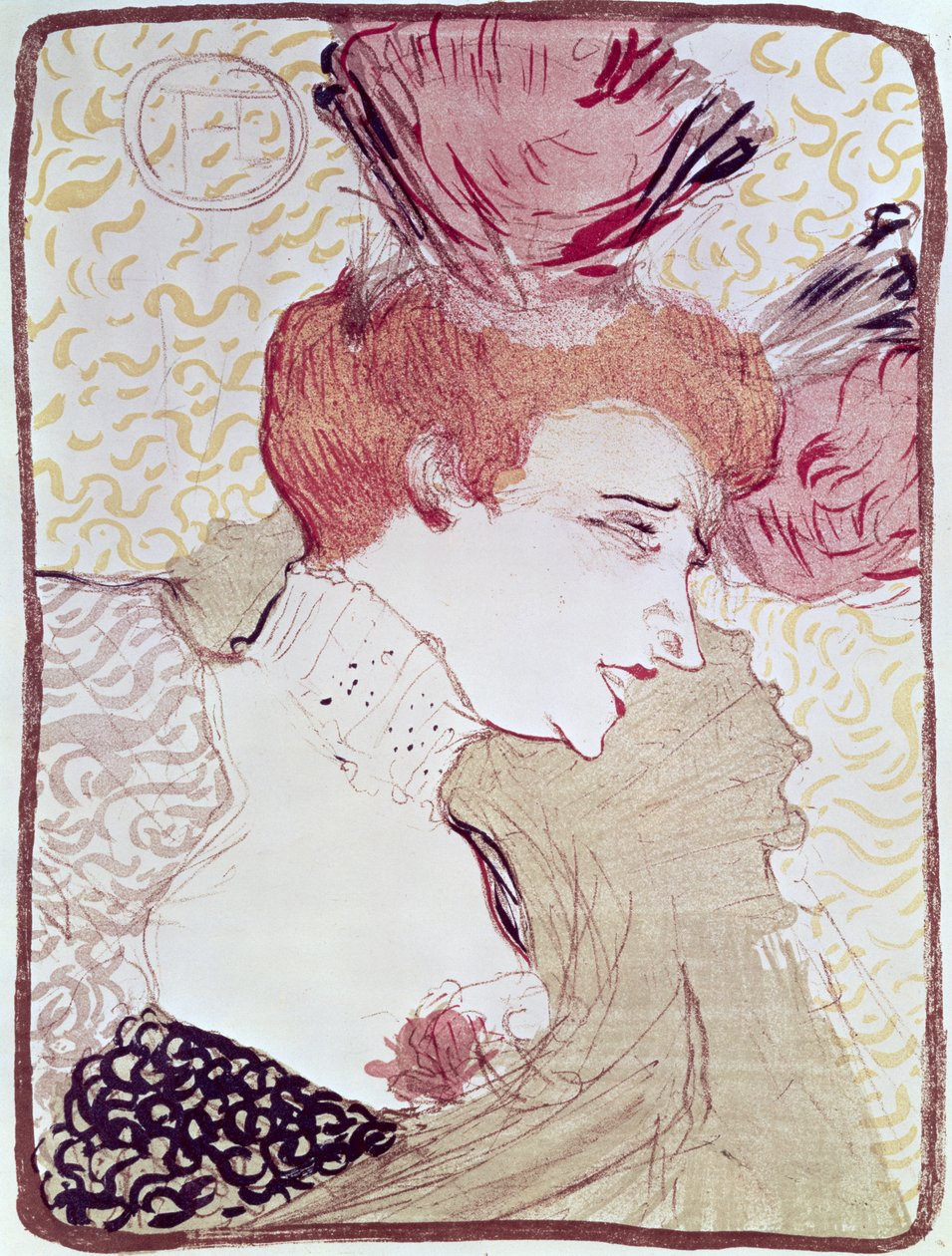 Retrato de Marcelle Lendor de Henri de Toulouse Lautrec