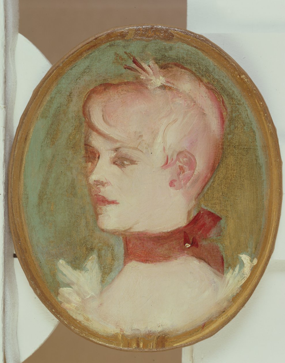 Retrato de uma menina, 1892 de Henri de Toulouse Lautrec