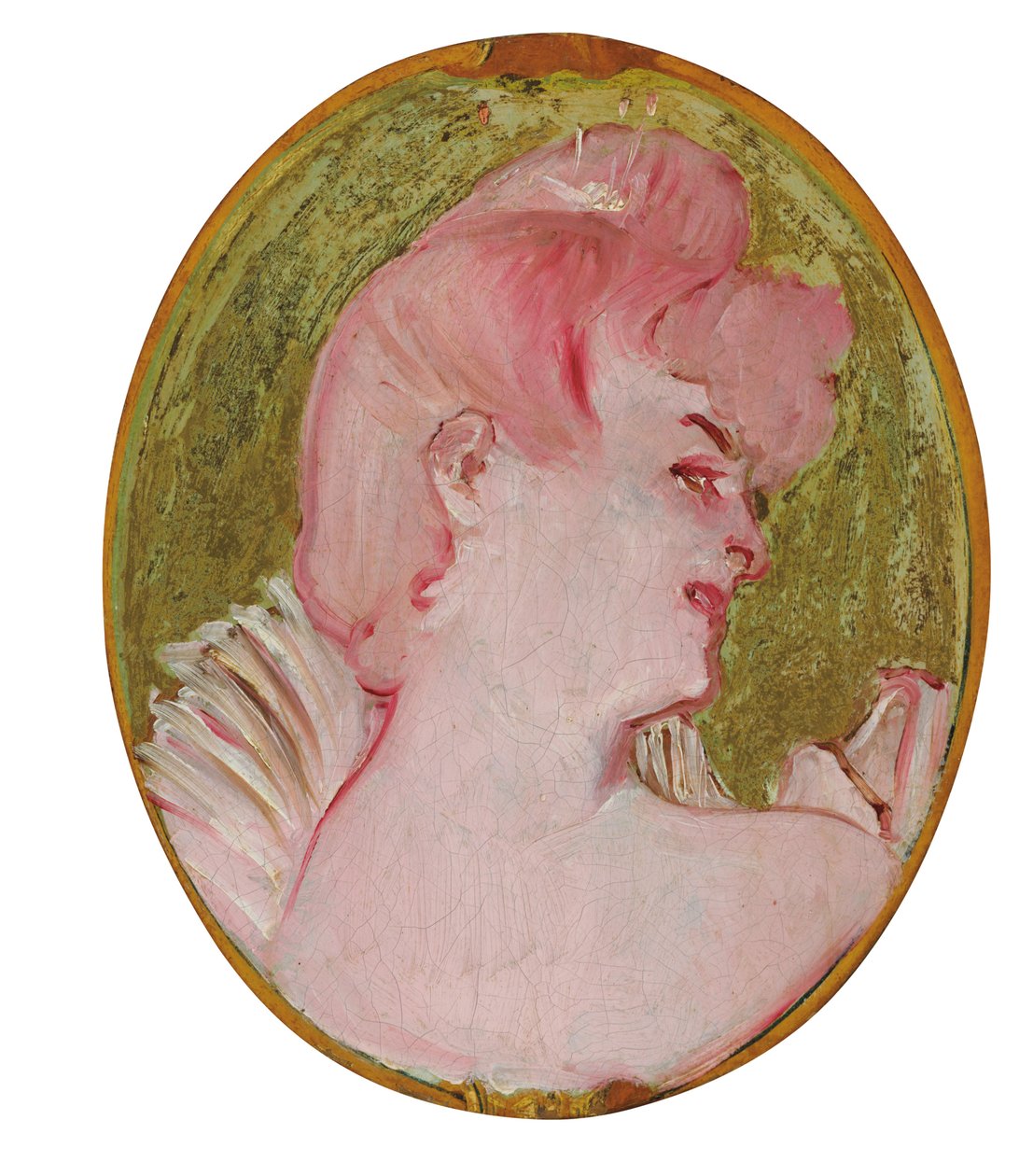 Retrato de uma mulher de Henri de Toulouse Lautrec