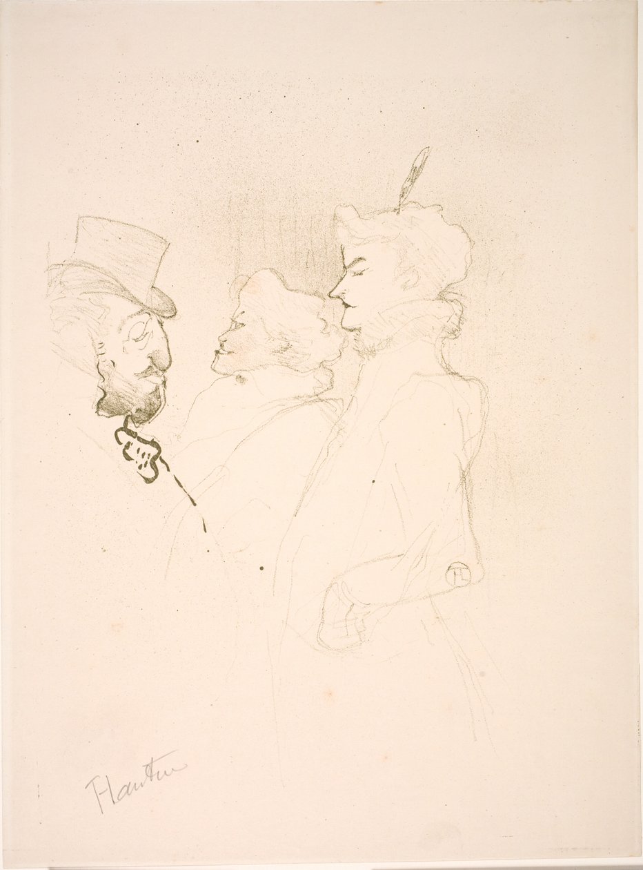Por que não? ...Uma vez não é costume de Henri de Toulouse Lautrec