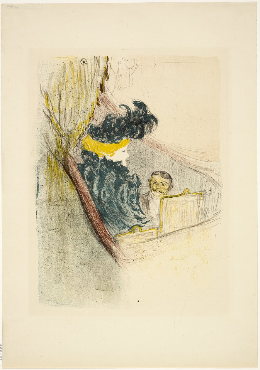 Idílio principesco de Henri de Toulouse Lautrec