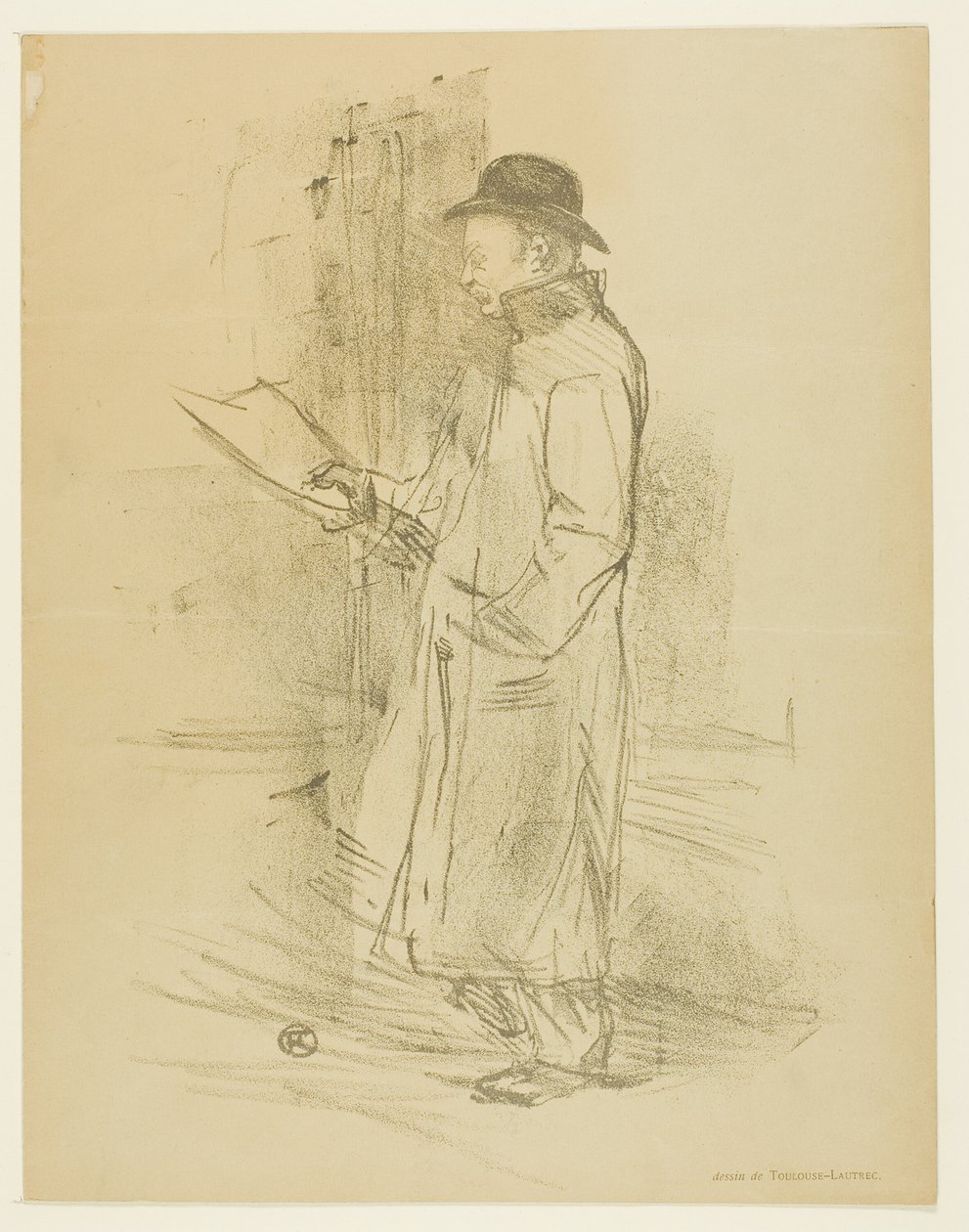 Programa de Benefício Gémier de Henri de Toulouse Lautrec