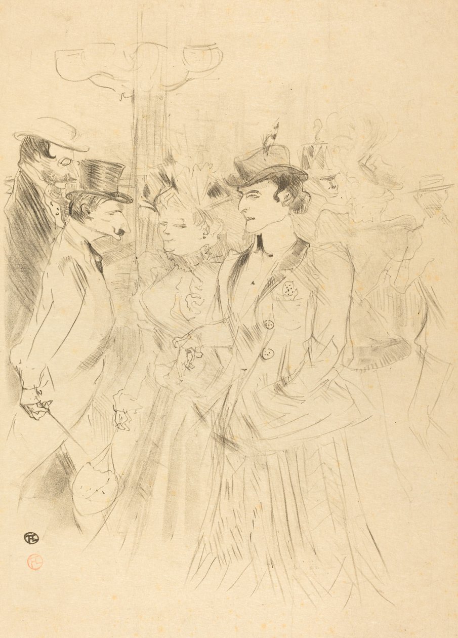 Passeio (Promenoir) de Henri de Toulouse Lautrec