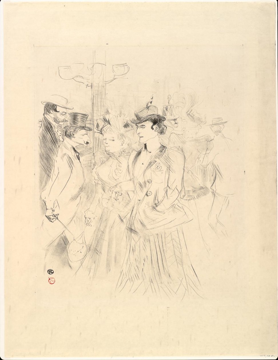 Promenur de Henri de Toulouse Lautrec
