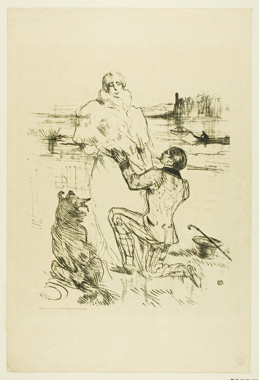 Proposta (primeira placa) de Henri de Toulouse Lautrec
