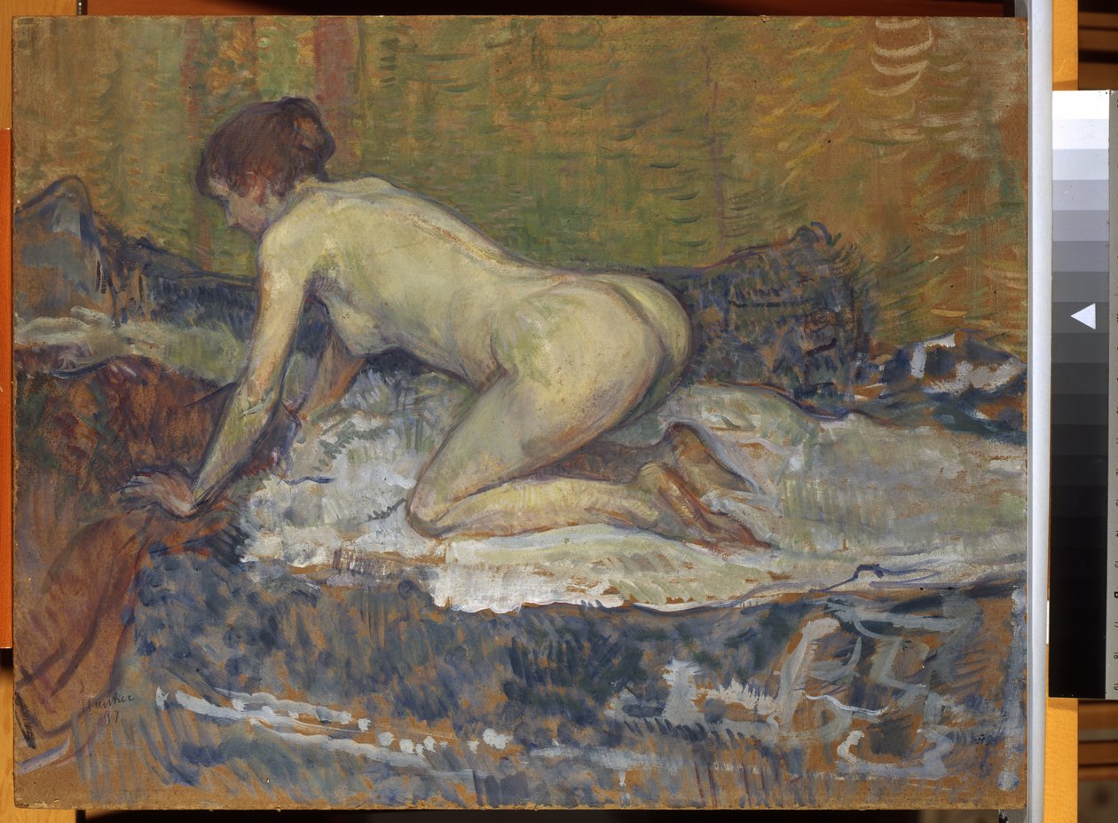 Ruivo-de-cabeça-vermelha, 1897 de Henri de Toulouse Lautrec