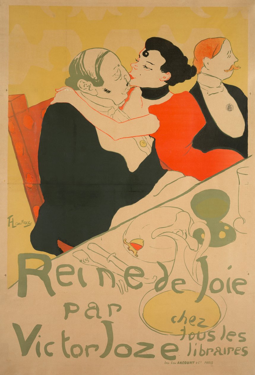 rainha da alegria de Henri de Toulouse Lautrec