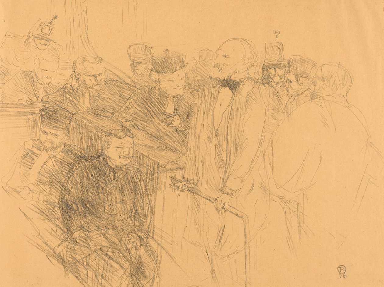Deposição de Ribot de Henri de Toulouse Lautrec