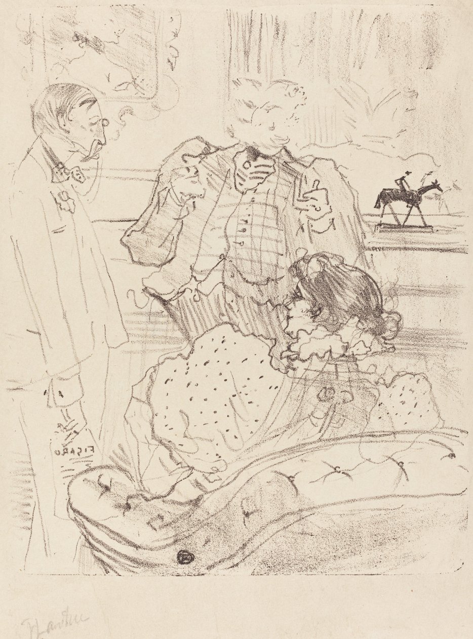 Rosmersholm, Le Gage, 1898. de Henri de Toulouse Lautrec