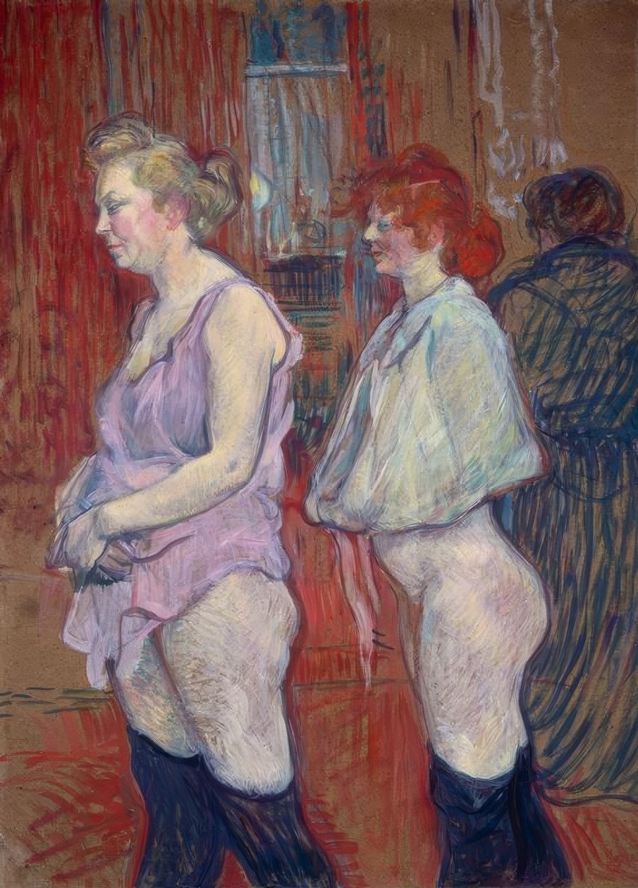 Rue des Moulins de Henri de Toulouse Lautrec