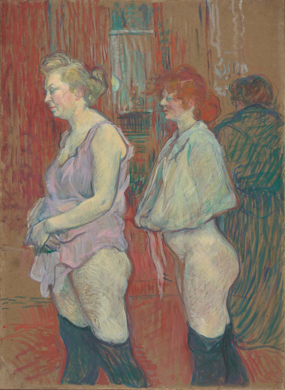 Rue des Moulins, 1894, 1894. de Henri de Toulouse Lautrec