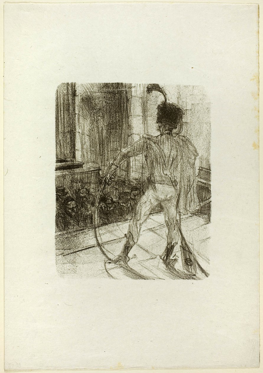 Schlomé Fuss na Sinagoga, de Au Pied du Sinaï de Henri de Toulouse Lautrec