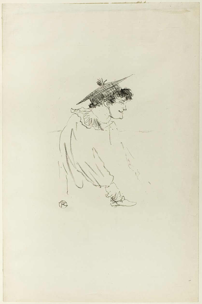 Garota Inglesa Pequena (Miss Dolly) de Henri de Toulouse Lautrec