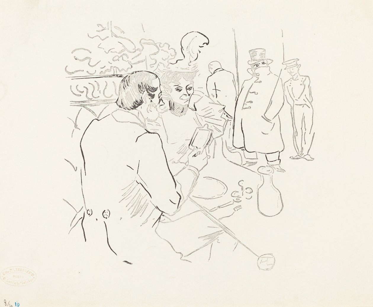 Esnobismo, 1895. de Henri de Toulouse Lautrec