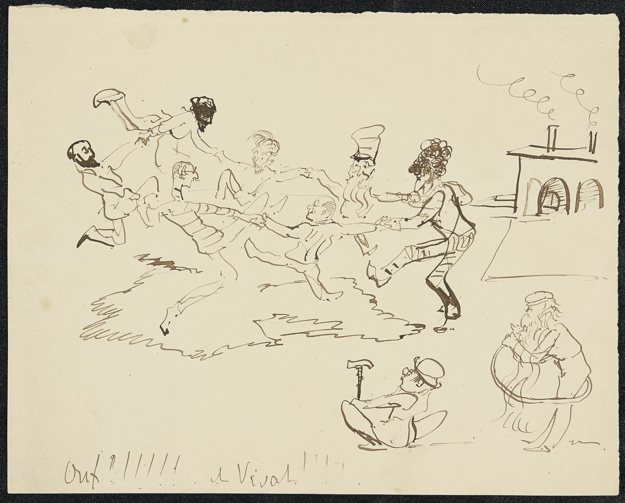 Submersão, 1881 de Henri de Toulouse Lautrec