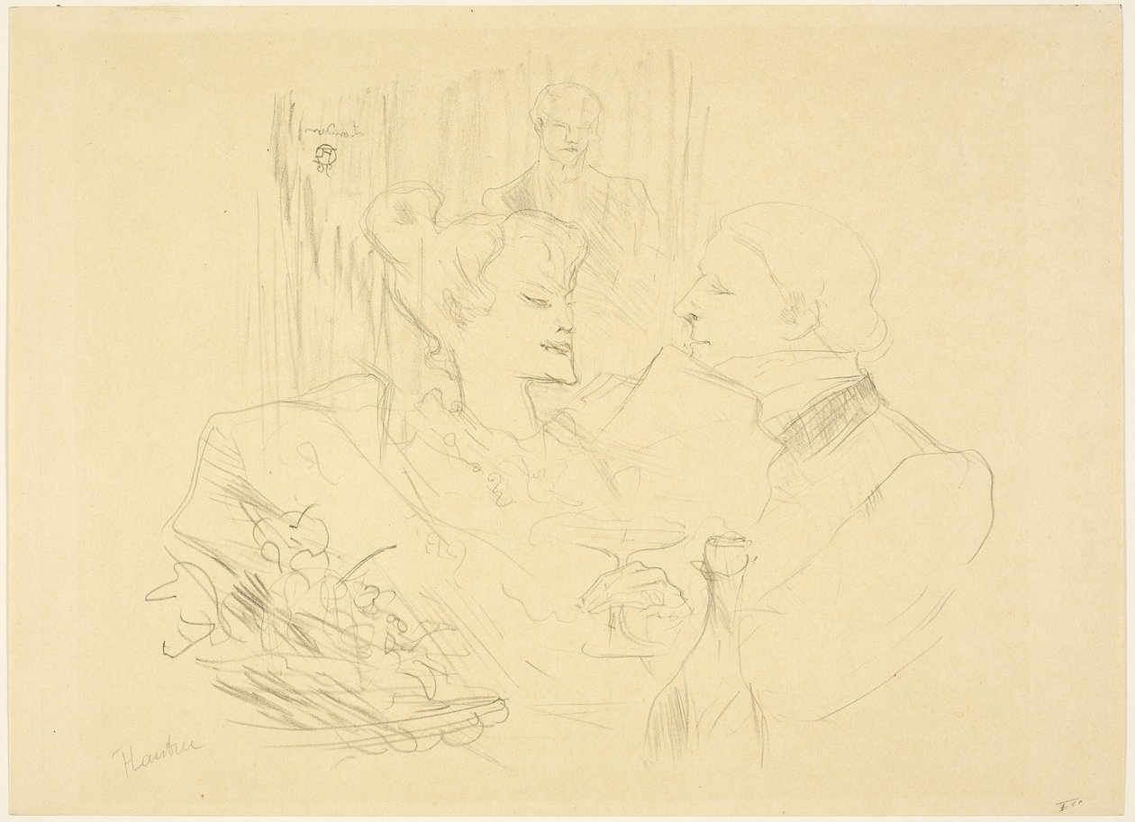 Ceia em Londres de Henri de Toulouse Lautrec