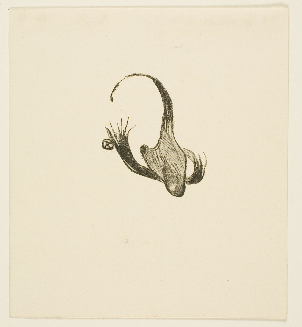 Tailpiece de At the Foot of Sinai de Henri de Toulouse Lautrec