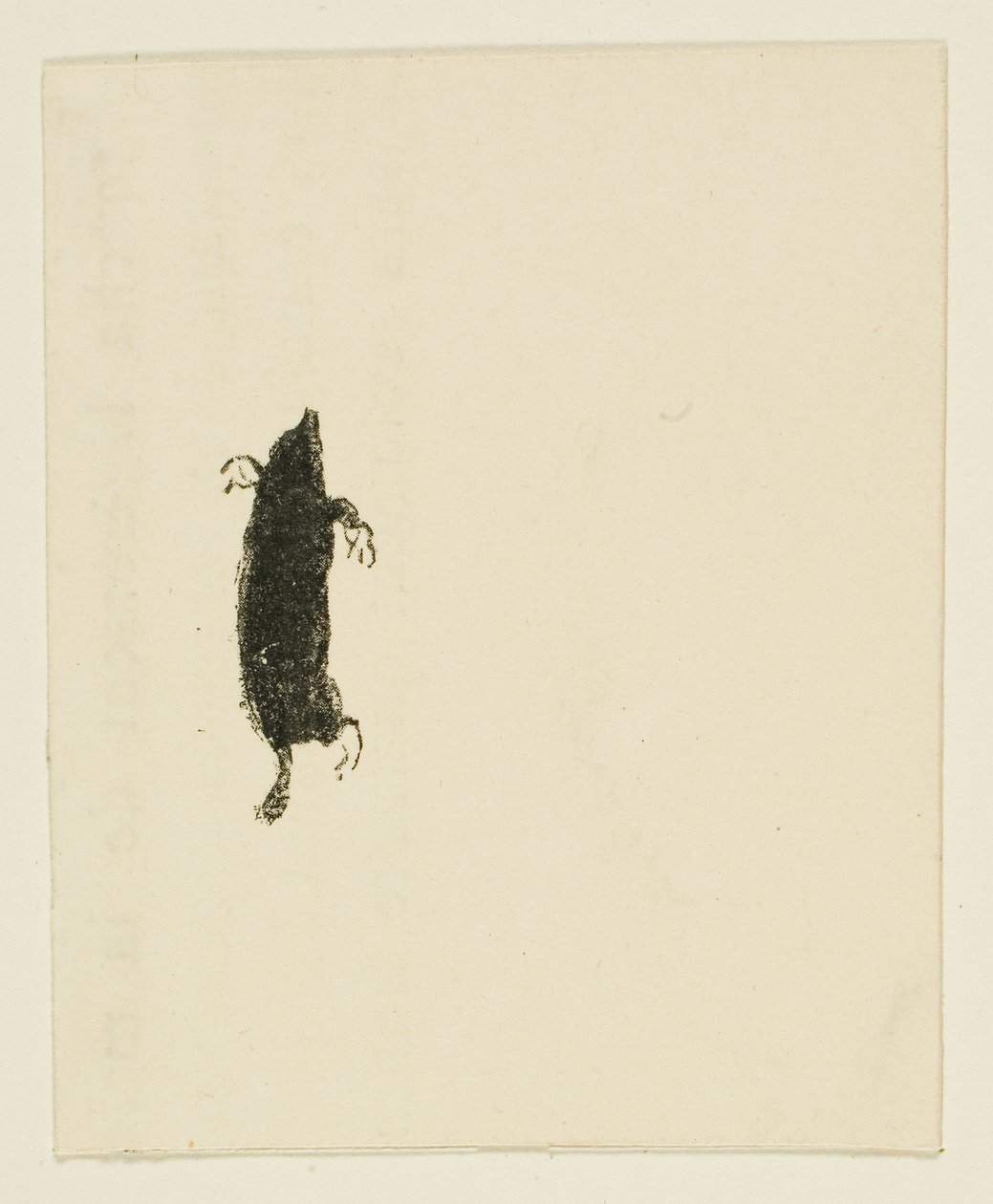 Tailpiece de At the Foot of Sinai de Henri de Toulouse Lautrec