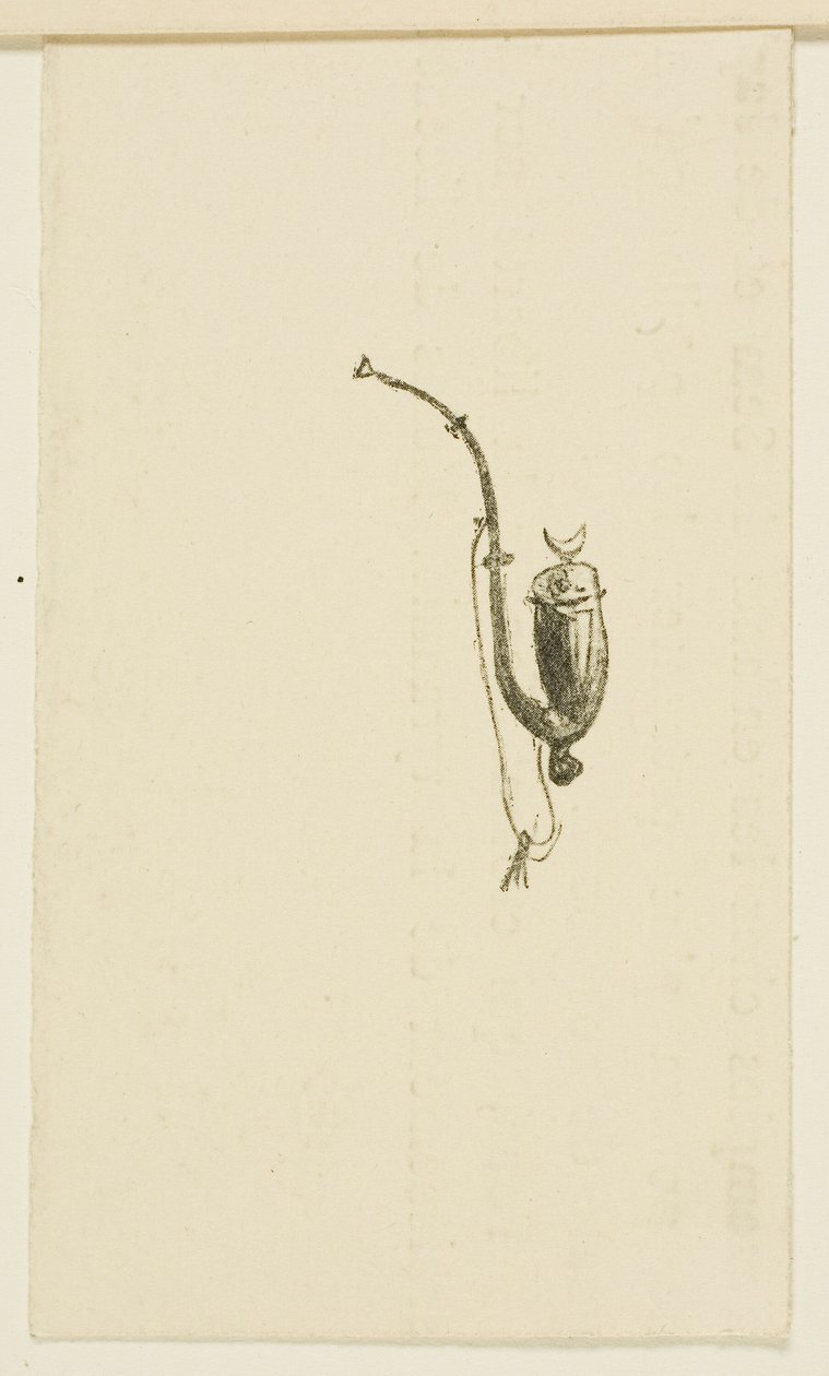 Tailpiece de At the Foot of Sinai de Henri de Toulouse Lautrec