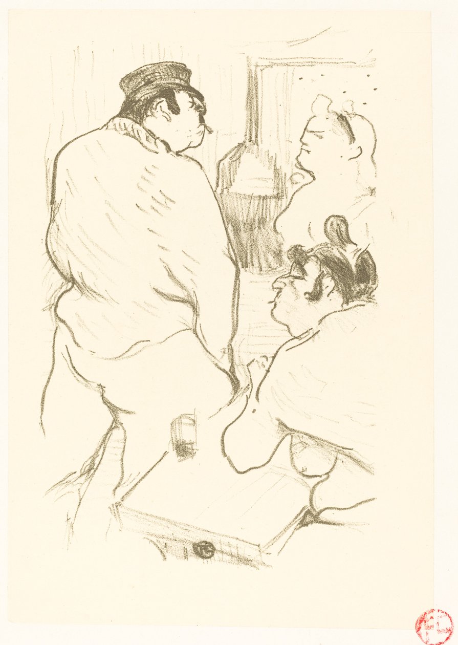 Terror de Grenelle O Terror de Grenelle, 1894. de Henri de Toulouse Lautrec