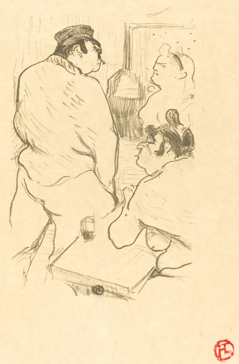 Terror de Grenelle O Terror de Grenelle, 1894. de Henri de Toulouse Lautrec