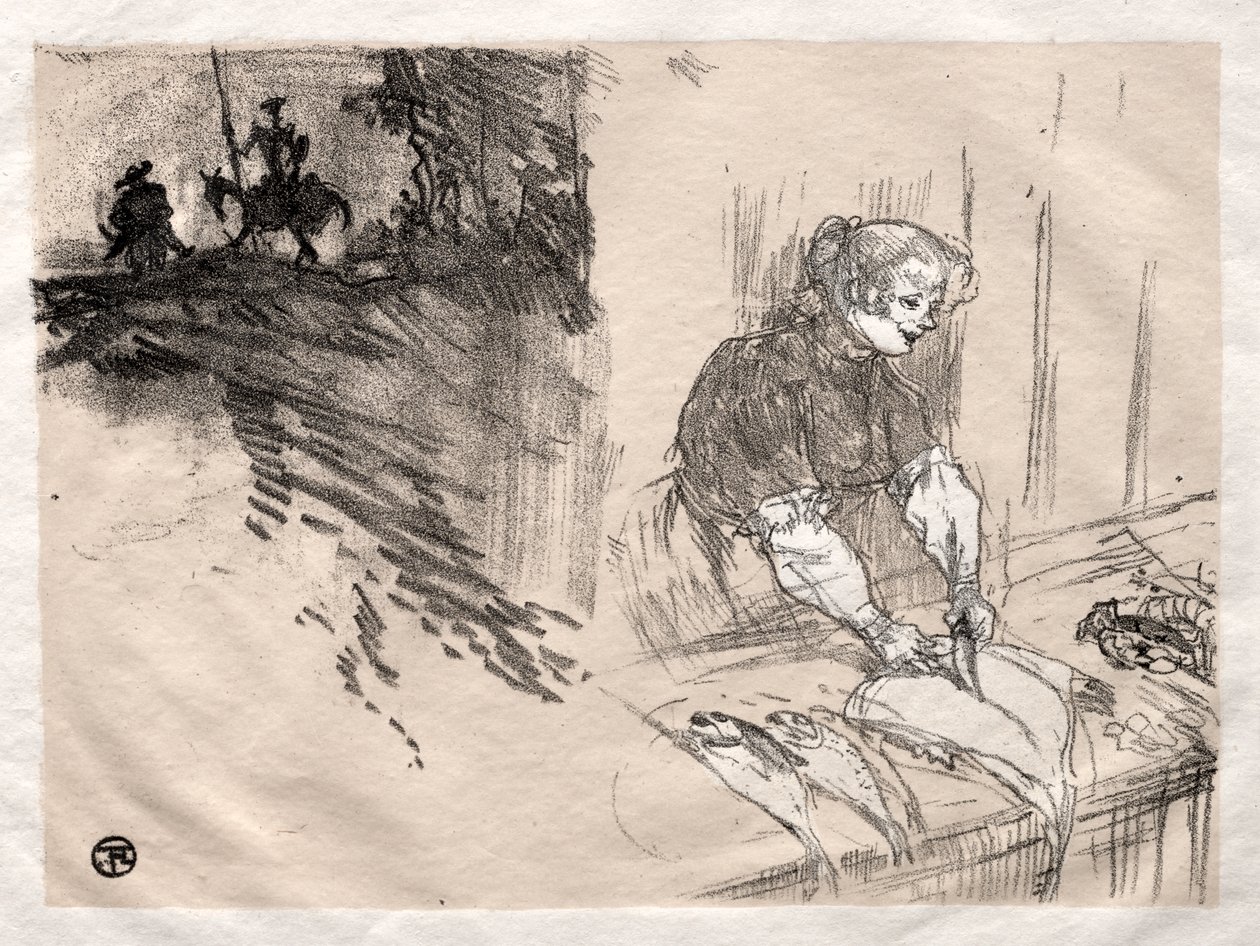 As breves alegrias: capa de Henri de Toulouse Lautrec