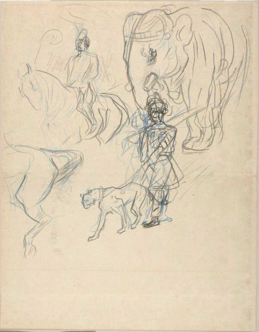 O Cortejo do Rajá de Henri de Toulouse Lautrec