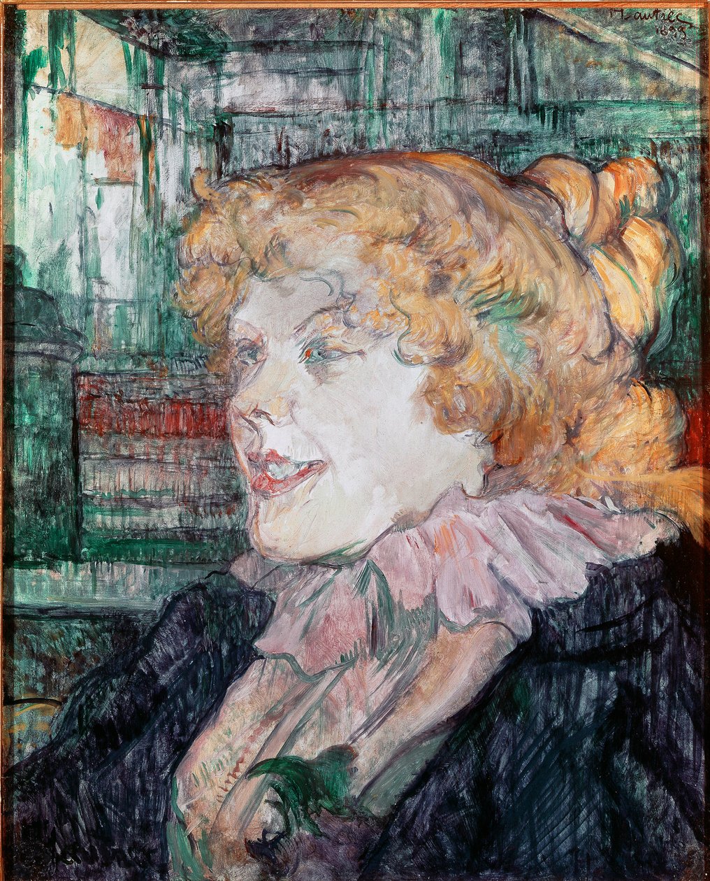 The English Star in Le Havre (Miss Doly). Henri de Toulouse-Lautrec (Toulouse Lautrec de Henri de Toulouse Lautrec