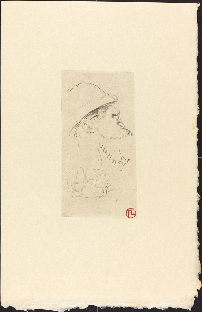 O Explorador Visconde de Brettes O Explorador L.J. Visconde de Brettes, 1898. de Henri de Toulouse Lautrec